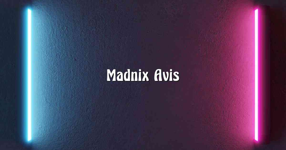 Madnix Avis